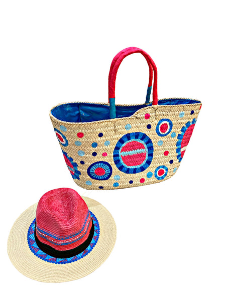 Native Stripes Hand Painted Hat