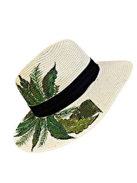 Cheetah Hand Painted Hat