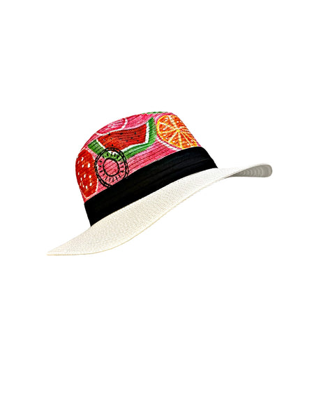 Melon Hand Painted Hat