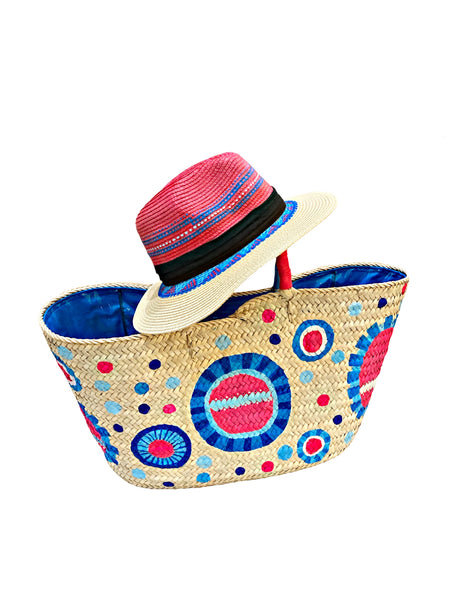 Native Stripes Hand Painted Hat