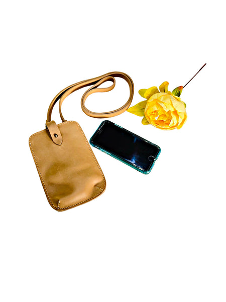 Leather Mobile Case Holder