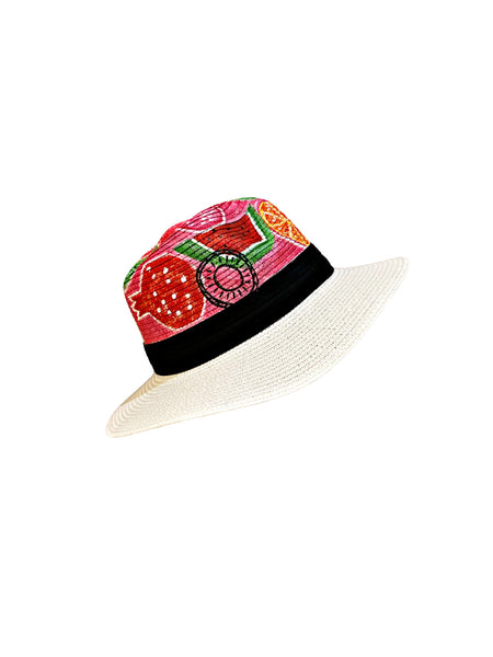 Melon Hand Painted Hat