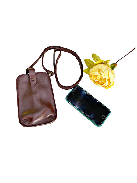 Leather Mobile Case Holder