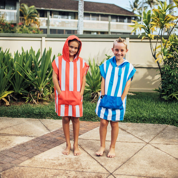 Quick Dry Hooded Poncho - KIDS