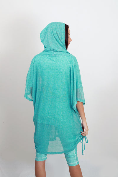 Hooded Agadir Cover Up Top
