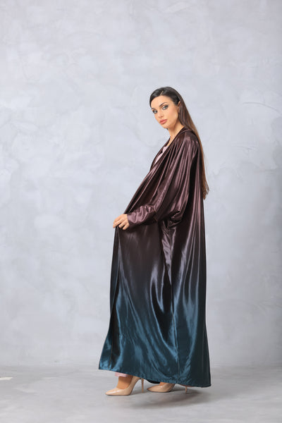 Shaded Velvet Abaya