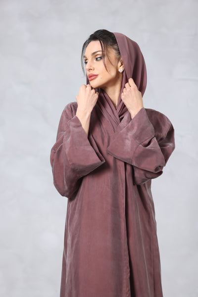 Korean Washed Silk Abaya