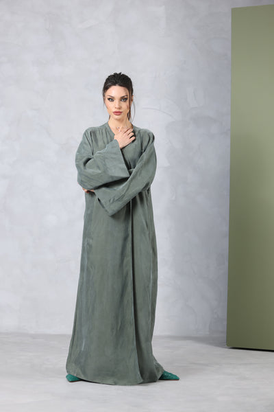 Korean Washed Silk Abaya