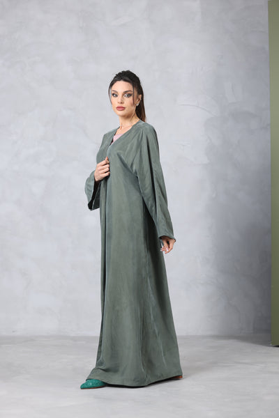 Korean Washed Silk Abaya