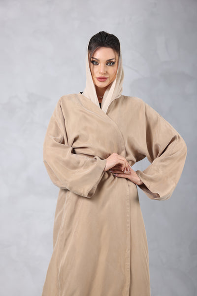 Korean Washed Silk Abaya