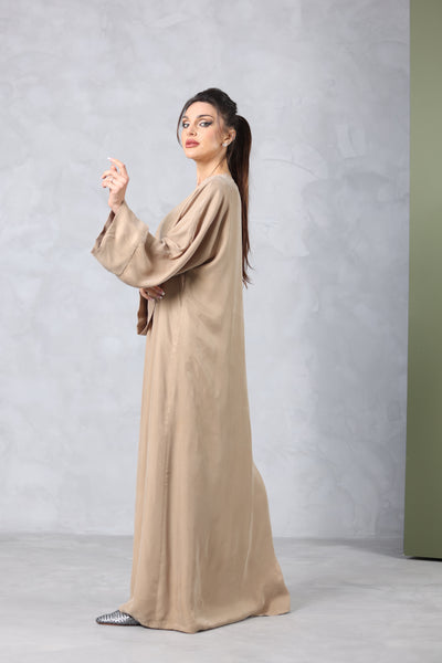 Korean Washed Silk Abaya