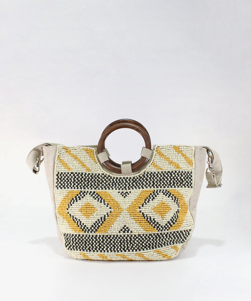 Beaded Aztec Bag