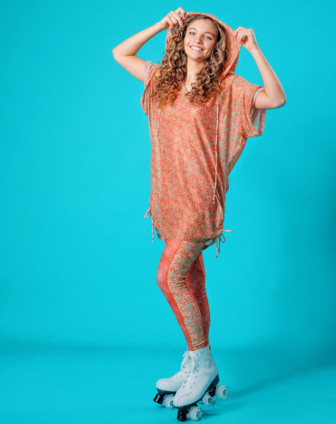 Hooded Agadir Cover Up Top