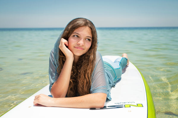 Hooded Agadir Cover Up Top