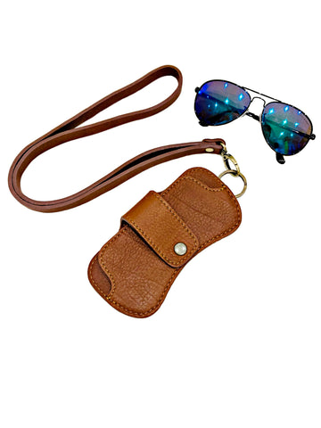 Leather Sunglasses Holder