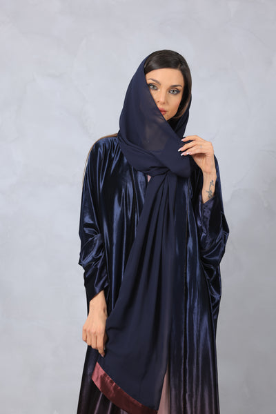 Shaded Velvet Abaya