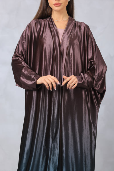 Shaded Velvet Abaya