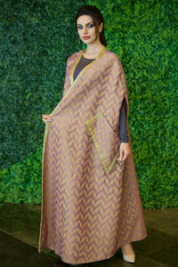 Premium Beaded Embellished Golden Abaya