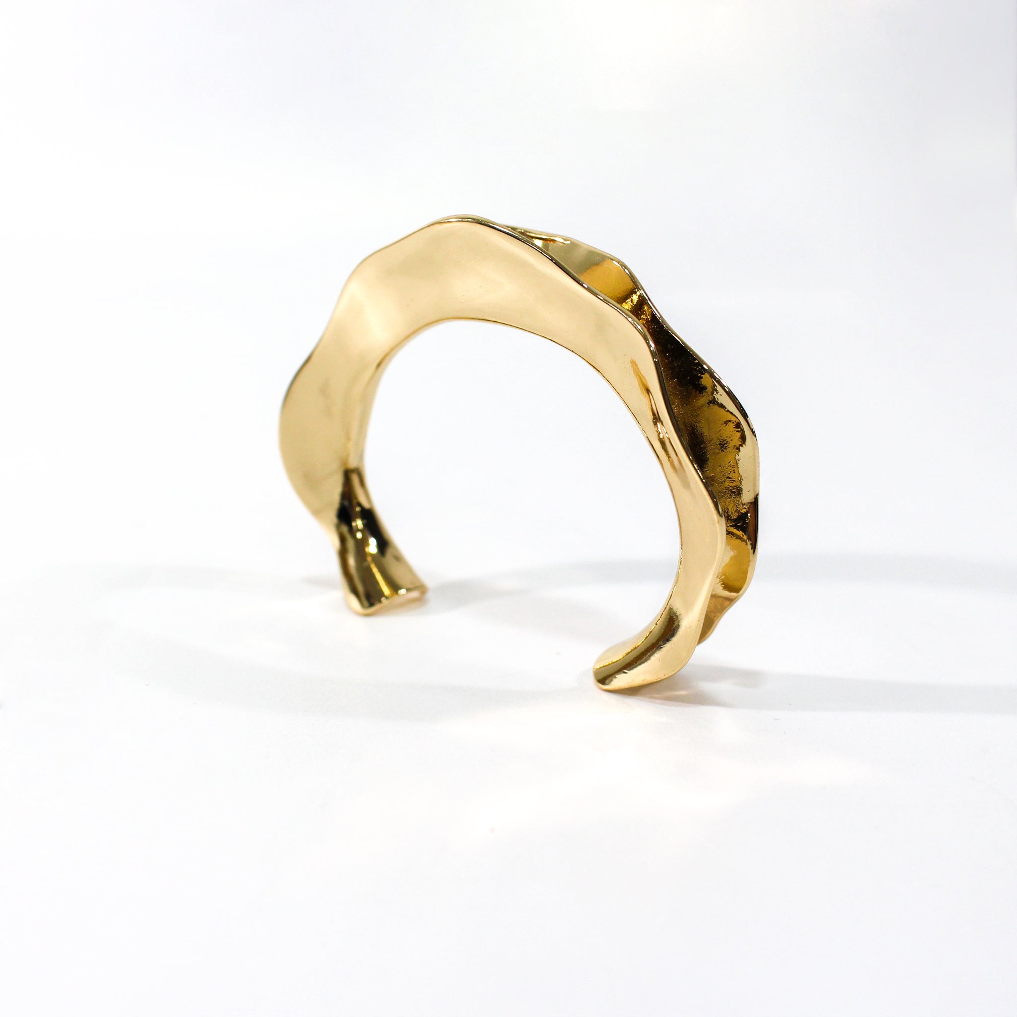 Primrose Fluid Metal Gold Bracelet